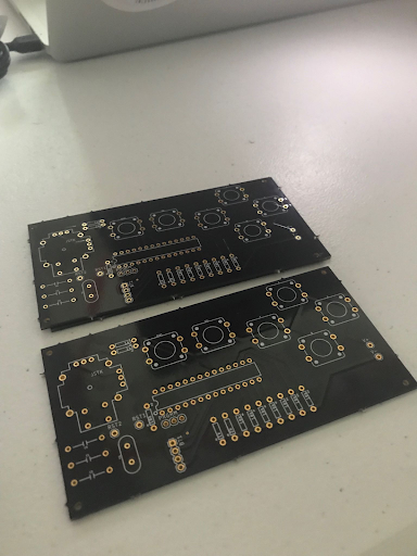 Photo of the PCBs
