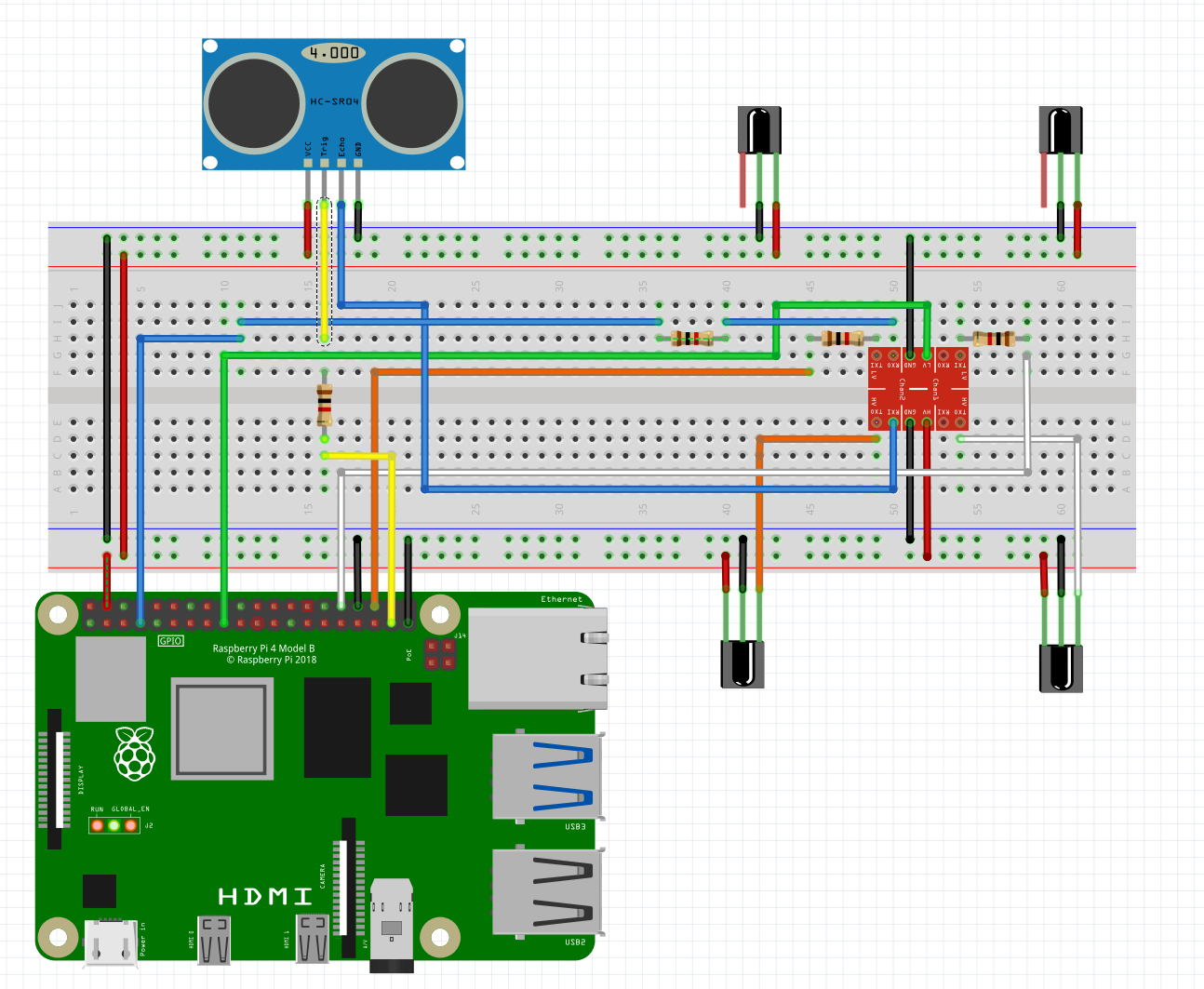 Figure 5: Final sensor hardware schematic
