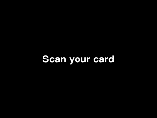 Scan your card