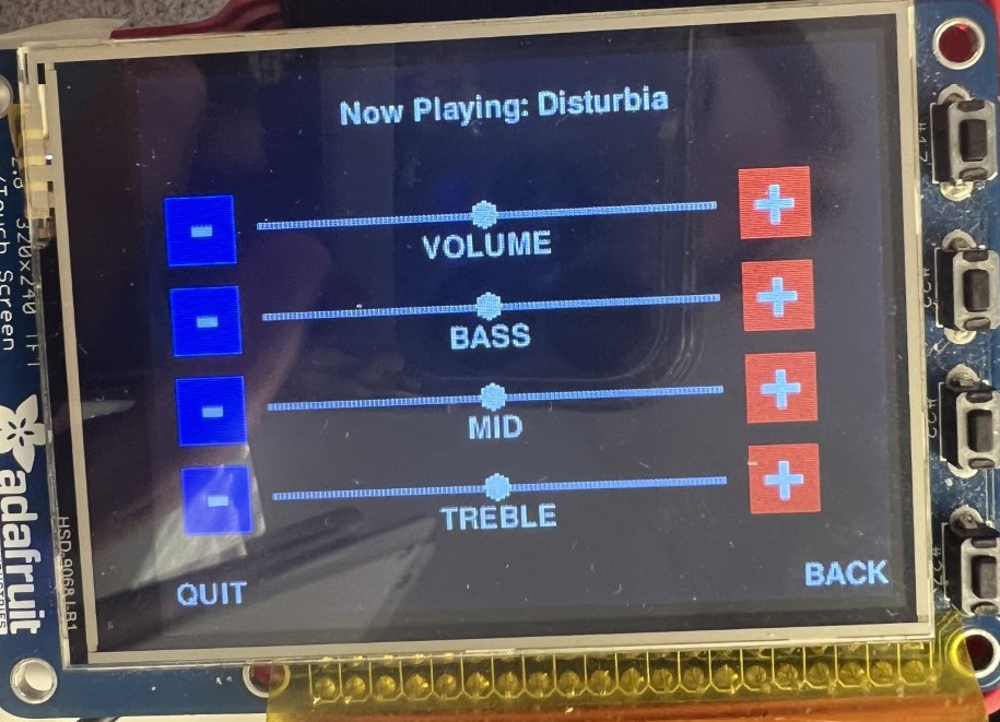 Playback Screen