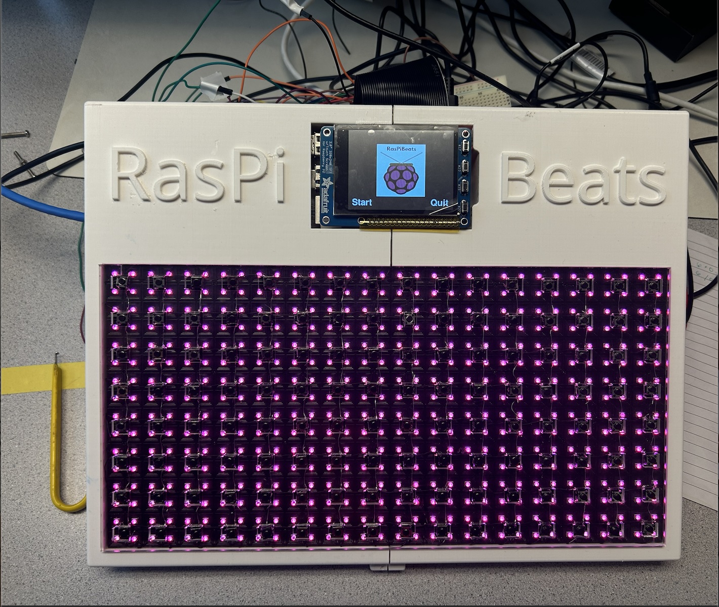 Figure 6: Initlaized LED Panel